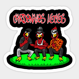 Cardnaels Locos Sticker